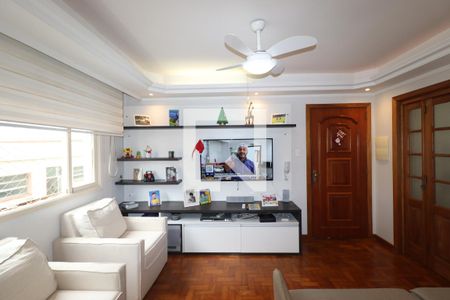 Sala de apartamento à venda com 3 quartos, 77m² em Rio Branco, Porto Alegre