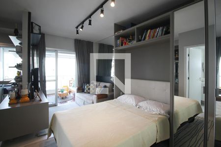 Suíte  de kitnet/studio para alugar com 1 quarto, 35m² em Indianópolis, São Paulo