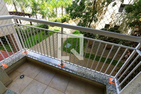 Varanda de apartamento à venda com 2 quartos, 56m² em Vila Sonia do Taboao, Taboão da Serra