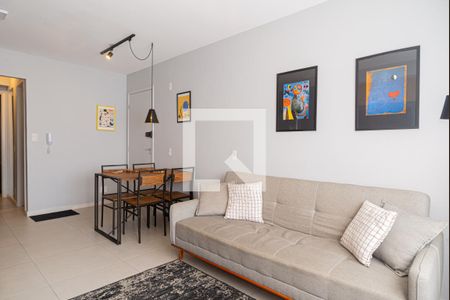 Sala de apartamento à venda com 1 quarto, 33m² em Bela Vista, São Paulo