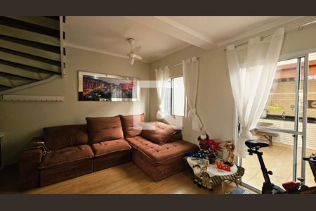 Sala de casa de condomínio à venda com 3 quartos, 85m² em Jardim Shangai, Jundiaí