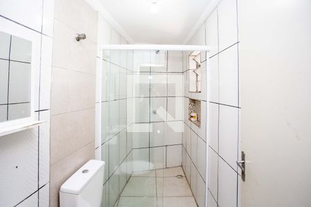 Banheiro da Suíte de apartamento para alugar com 1 quarto, 40m² em Taboão, Diadema