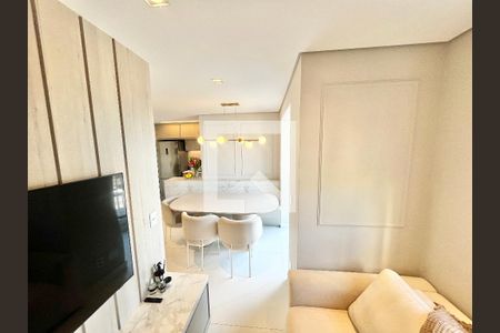 Sala de apartamento à venda com 1 quarto, 42m² em Vila Guaca, São Paulo