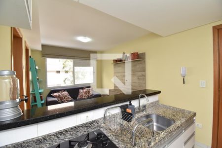 Sala e Cozinha de apartamento para alugar com 1 quarto, 30m² em Bigorrilho, Curitiba
