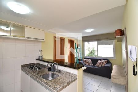 Sala e Cozinha de apartamento para alugar com 1 quarto, 30m² em Bigorrilho, Curitiba