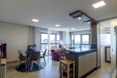 Sala de apartamento para alugar com 2 quartos, 60m² em Rebouças, Curitiba