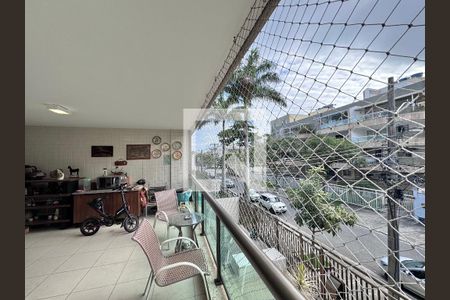 Varanda de apartamento à venda com 3 quartos, 106m² em Recreio dos Bandeirantes, Rio de Janeiro