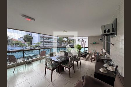 Varanda de apartamento à venda com 3 quartos, 106m² em Recreio dos Bandeirantes, Rio de Janeiro