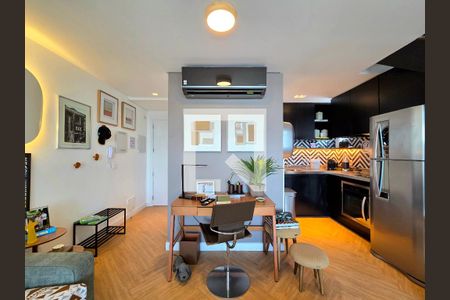 Sala de apartamento para alugar com 1 quarto, 67m² em Itaim Bibi, São Paulo