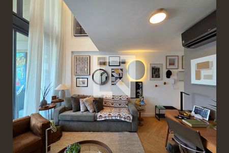 Sala de apartamento para alugar com 1 quarto, 67m² em Itaim Bibi, São Paulo