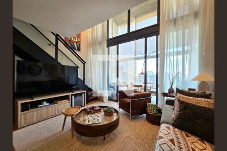 Sala de apartamento para alugar com 1 quarto, 67m² em Itaim Bibi, São Paulo