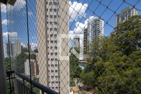 Vista da Varanda da sala  de apartamento à venda com 2 quartos, 59m² em Jardim Parque Morumbi, São Paulo