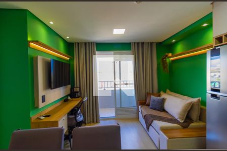 Sala de apartamento à venda com 1 quarto, 32m² em Jardim Aeroporto, São Paulo