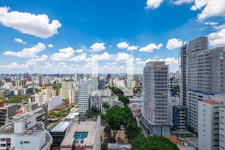 Sala/Cozinha de apartamento para alugar com 1 quarto, 28m² em Pinheiros, São Paulo