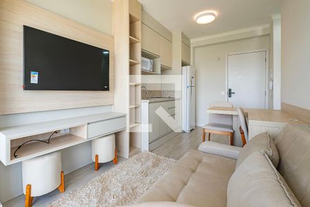 Sala/Cozinha de apartamento para alugar com 1 quarto, 28m² em Pinheiros, São Paulo