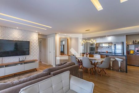 Sala  de apartamento para alugar com 3 quartos, 105m² em Centro, Diadema