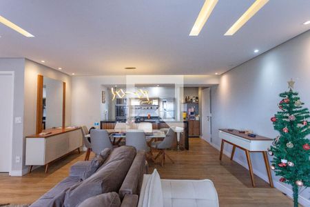 Sala  de apartamento para alugar com 3 quartos, 105m² em Centro, Diadema