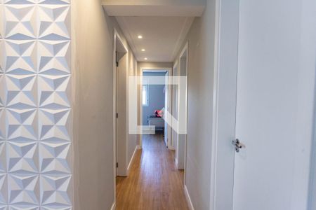 Corredor  de apartamento para alugar com 3 quartos, 105m² em Centro, Diadema