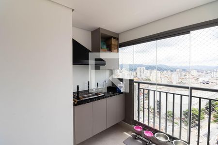 Varanda gourmet de apartamento à venda com 2 quartos, 64m² em Parada Inglesa, São Paulo
