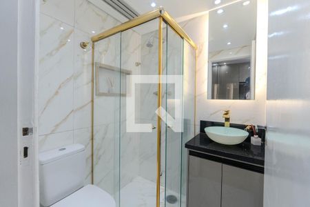 Banheiro da Suíte 1 de apartamento à venda com 1 quarto, 35m² em Bela Vista, São Paulo