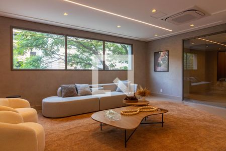 Área comum - Salão de festas de kitnet/studio à venda com 1 quarto, 42m² em Vila Nova Conceição, São Paulo