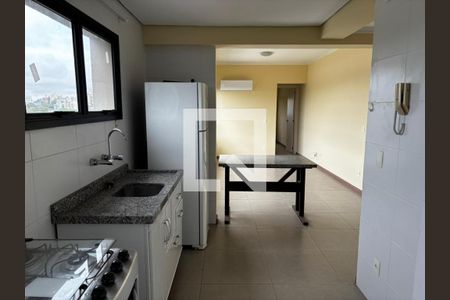 Cozinha de apartamento à venda com 2 quartos, 43m² em Vila Joao Pessoa, Porto Alegre