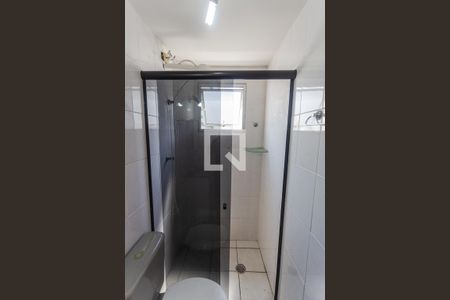 Banheiro da Suíte de apartamento à venda com 3 quartos, 80m² em Silveira, Belo Horizonte