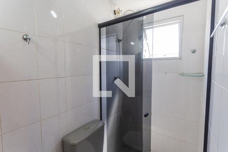 Banheiro da Suíte de apartamento à venda com 3 quartos, 80m² em Silveira, Belo Horizonte