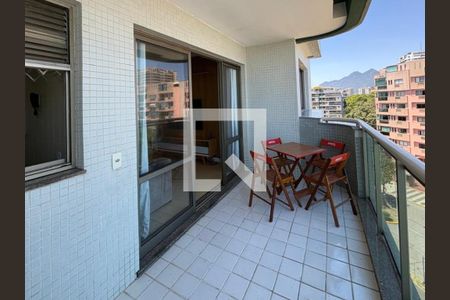 Varanda de apartamento para alugar com 1 quarto, 67m² em Barra da Tijuca, Rio de Janeiro