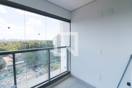 Varanda de kitnet/studio à venda com 1 quarto, 64m² em Santo Amaro, São Paulo