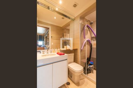 Banheiro Social de apartamento à venda com 2 quartos, 98m² em Alphaville Empresarial, Barueri