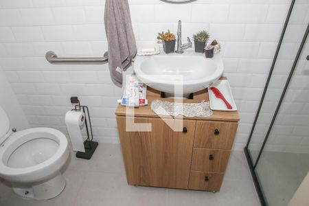 Banheiro da Suíte de apartamento à venda com 2 quartos, 120m² em Perdizes, São Paulo