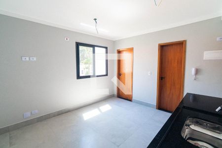 Sala/Cozinha de kitnet/studio à venda com 1 quarto, 28m² em Jardim Oriental, São Paulo
