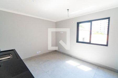 Sala/Cozinha de kitnet/studio à venda com 1 quarto, 28m² em Jardim Oriental, São Paulo