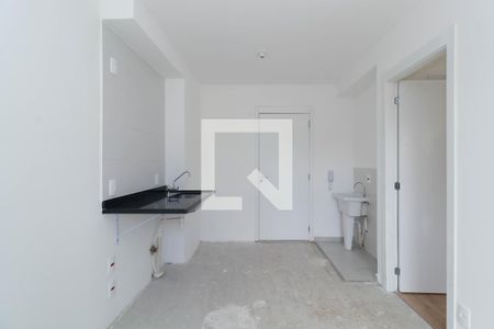 Sala/Cozinha de kitnet/studio à venda com 1 quarto, 27m² em Pinheiros, São Paulo