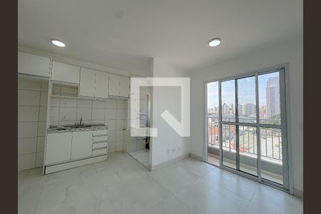 Sala/Cozinha de apartamento para alugar com 2 quartos, 38m² em Barra Funda, São Paulo