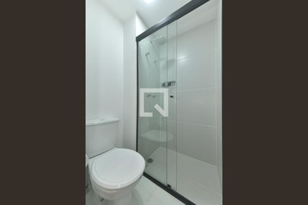 Banheiro de kitnet/studio à venda com 1 quarto, 19m² em Jardim das Acacias, São Paulo