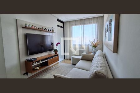 Sala de apartamento à venda com 3 quartos, 80m² em Vila Anita, São Bernardo do Campo