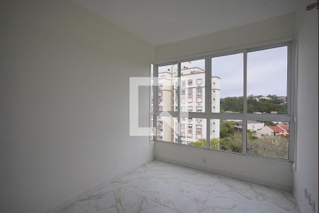Sala e cozinha de apartamento à venda com 3 quartos, 53m² em Cavalhada, Porto Alegre