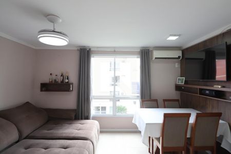 Sala de apartamento à venda com 2 quartos, 50m² em Mato Grande, Canoas