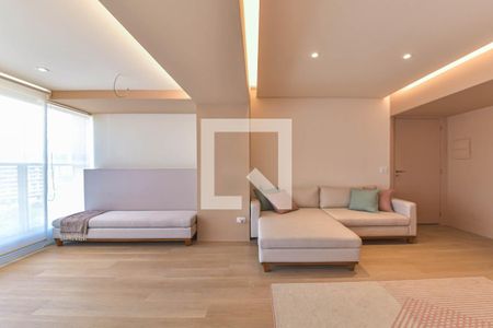 Sala de apartamento para alugar com 2 quartos, 74m² em Brooklin, São Paulo