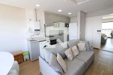 Cozinha e Área de Serviço de apartamento para alugar com 1 quarto, 41m² em Continental, Osasco