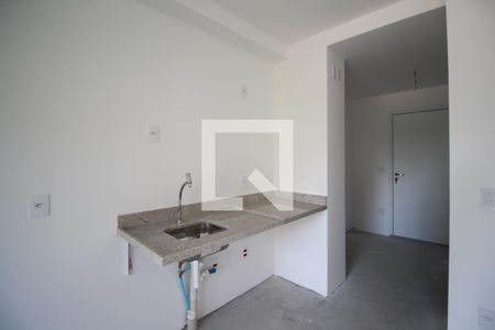 Cozinha de kitnet/studio para alugar com 1 quarto, 30m² em Vila Nova Conceição, São Paulo