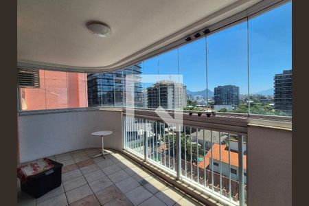 Varanda de apartamento para alugar com 3 quartos, 110m² em Recreio dos Bandeirantes, Rio de Janeiro