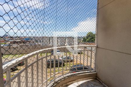 Varanda  de apartamento à venda com 2 quartos, 71m² em Campanário, Diadema