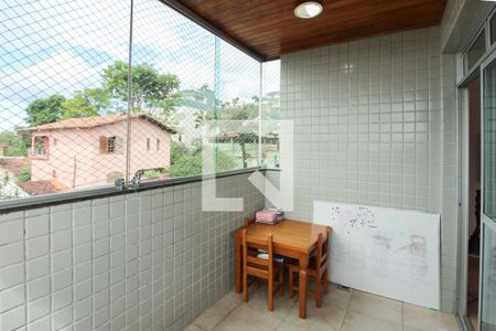 Sala - Varanda de apartamento à venda com 4 quartos, 219m² em Dona Clara, Belo Horizonte