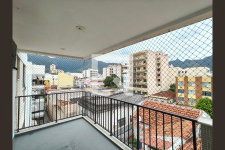 Vista da Sala de apartamento para alugar com 3 quartos, 100m² em Vila Isabel, Rio de Janeiro