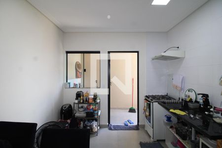 Sala / Cozinha de apartamento para alugar com 1 quarto, 62m² em Santana, São Paulo