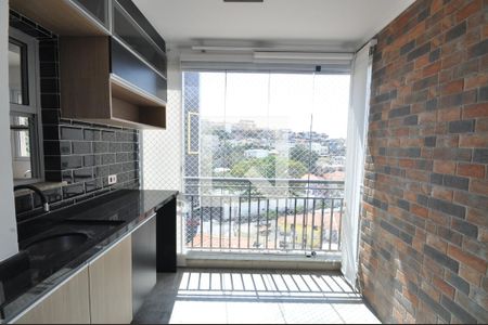 Sacada Gourmet de apartamento para alugar com 2 quartos, 55m² em Parada Inglesa, São Paulo