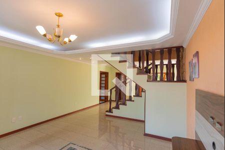 Sala de casa de condomínio à venda com 3 quartos, 220m² em Roncaglia, Campinas